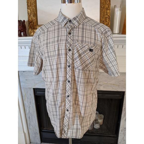 Arc'teryx Other - Arc’teryx Peakline Grey Check Button Up Shirt XL
